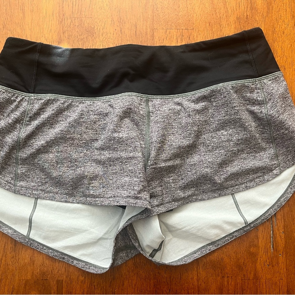 Lululemon Speed Up Shorts Sz 4